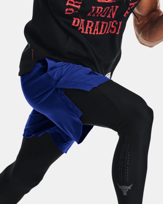 男士Project Rock Snap短褲, Blue, pdpMainDesktop image number 0
